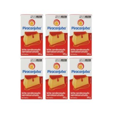 Imagem de Leite Condensado Semidesnatado Piracanjuba 6UN