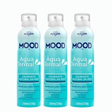 Imagem de Kit 3 Água Termal Facial Pele Sensível Mood 150ml Skin Care - My Place