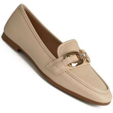 Imagem de Sapato Dakota D0822 Mocassim Loafer Feminino, Bege, 34