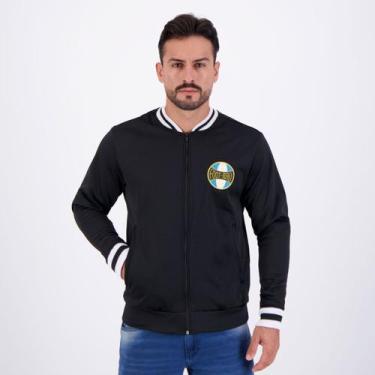Imagem de Jaqueta Grêmio Vintage Preta - Retromania, GG