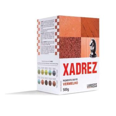 Imagem de Pigmento em Pó Xadrez Vermelho para Colorir Bases com Alta Pigmentação 500g Lanxess