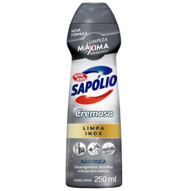 Imagem de KIT 2 Limpa Inox Sapólio Radium Bombril 250 ml