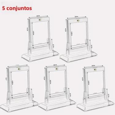 Imagem de Conjunto De Protetores Magnéticos 35PT Para Cartões Colecionáveis De P