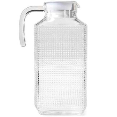 Imagem de Jarra de Vidro com Tampa 1,8L 25,5x7,7cm Bene Casa