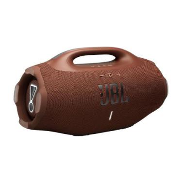 Imagem de Caixa de Som Bluetooth JBL Boombox 4 Marrom, Bateria de Até 34H à Prov