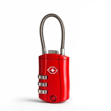 Imagem de Cadeado TSA sem Chave com Senha para Proteção de Bagagens - Mil coisas