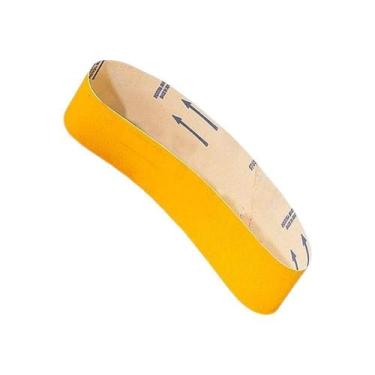 Imagem de Cinta Lixa Madeira Amarela 75x610mm Grão 150 Alcar K322