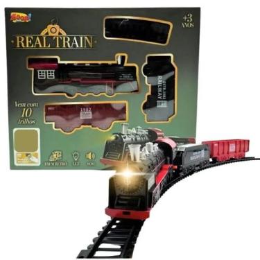 Imagem de Trem Elétrico Real Train Zoop Toys