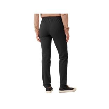 Imagem de Calça Malwee Moletom Tradicional 50965 Preto, Preto, 50965, G