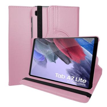 Imagem de Capa Capinha Tablet Samsung Tab A7 Lite T220 T225 8.7 Polegadas Couro Giratória Inclinável Premium 360 graus contra quedas, arranhões e qualquer tipo de atrito. encaixe perfeito no seu tablet