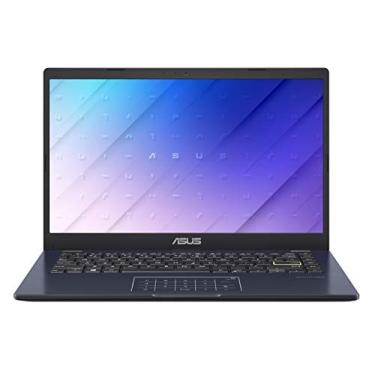 Imagem de ASUS Laptop L410 ultra fino, tela FHD de 14 polegadas, processador Intel Celeron N4020, 4 GB de RAM, 64 GB de armazenamento, NumberPad, Windows 10 Home in S Mode, Star Black, L410MA-DB02