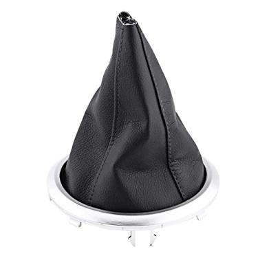Imagem de Capa de proteção contra poeira universal para alavanca de câmbio de carro, preto, moldura de alavanca de câmbio manual, adequada para Swift SX4 2005-2010