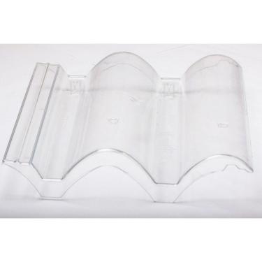 Imagem de Telha Coppo Veneto Cristal Prismalux - Anti-UV e Anti Chama( Cx 10 Unid.)