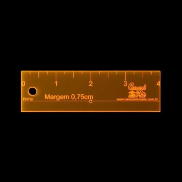 Imagem de Régua Margem De Costura De 0,75cm Polegada Furo para Agulha