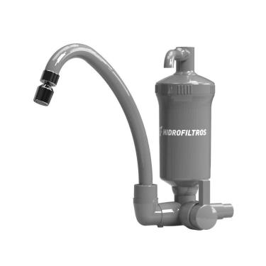 Imagem de Filtro Purificador De Água De Parede Bica Móvel Cinza