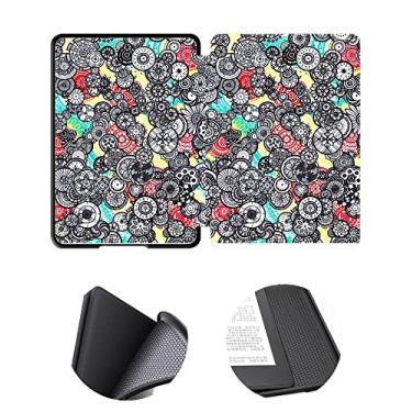 Imagem de Capa de TPU macia para Kindle (apenas para 8ª geração de 2016, modelo: SY69JL) com Auto Wake/Sleep, capa protetora à prova d'água