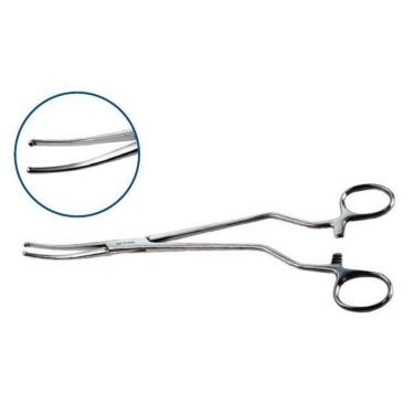 Imagem de Pinca Biopsia Uterina Prof. Medina 24Cm 4Mm Kit 2 Unidades