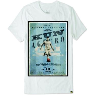 Imagem de Camiseta Kum Aguero lendas do futebol argentina city
