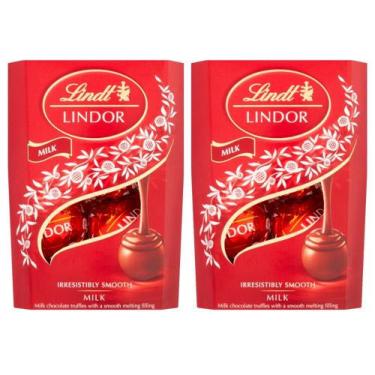 Imagem de Bombom De Chocolate Suiço, Lindt Lindor, 2 Caixas De 37G