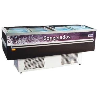 Imagem de Ilha de Congelados Em Vidro Curvo RF-030 Frilux 220V