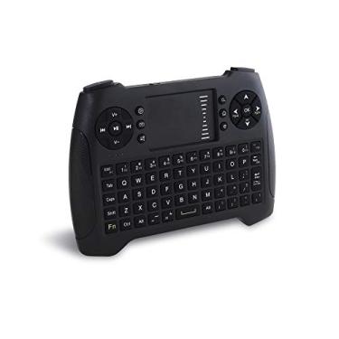 Imagem de Vilros Mini teclado sem fio e touchpad de 2,4 GHz com botões de mouse estilo gamer - ótimo para Raspberry Pi