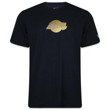 Imagem de Camiseta New Era Gold Los Angeles Lakers China Vibes