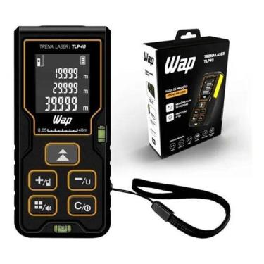Imagem de Trena Laser Digital 40 Metros A Pilha Aaa Tela Lcd Tlp40 Wap
