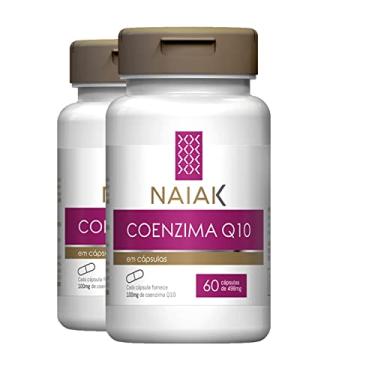 Imagem de Kit 2 Coenzima Q10 Naiak 60 cápsulas
