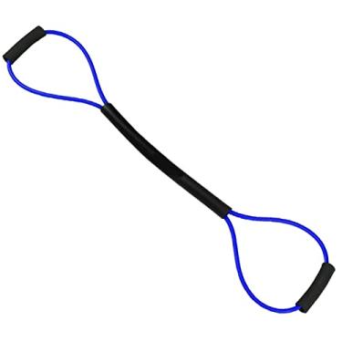 Imagem de segolike Faixas de resistência ao exercício com alças de tensão corda boxeo en tailandia thai mulheres fitness mma para velocidade indoor ginásio, Azul 25LB