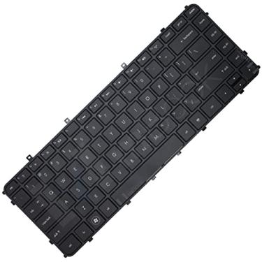 Imagem de Teclado para HP PK130T51B28 Layout US Com Frame