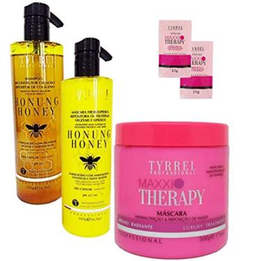 Imagem de Tyrrel Kit Honung Honey Reconstrutor + Máscara Maxxi Therapy
