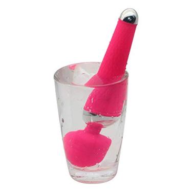Imagem de Vibrador Varinha Mágica, Silicone Medicinal Aveludado, Portátil (ROSA)