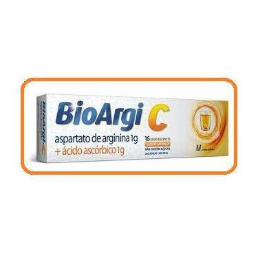 Imagem de Bioargi C  Arginina Vitamina C 16Cpr Eferv - União Química