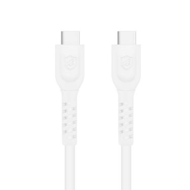 Imagem de Cabo Dual Shock Tipo c / tipo c Branco - 1,2m - GShield