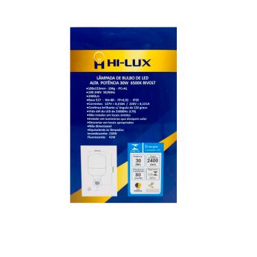 Imagem de Kit C-03 Lampada Bulbo De Led Alta Potencia 30W 6500K E27 Br