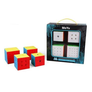 Cubo Mágico Profissional 4x4x4 Jiehui Alta Velocidade - Like Toys - Cubo  Mágico - Magazine Luiza