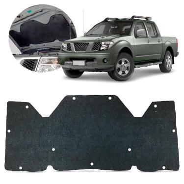 Imagem de Forro Capô Manta Acústica Frontier 2008 a 2016 Antirruído Isolante com Presilha Grud Gtc 5483