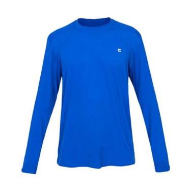 Imagem de Camiseta Masculina Curtlo Active Fresh ML Azul Royal