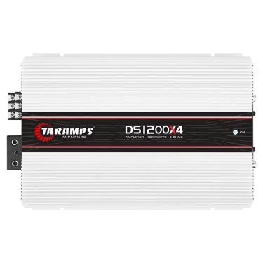 Imagem de Módulo Amplificador Taramps DS1200X4 1200W Rms 2 Ohms 4 Canais