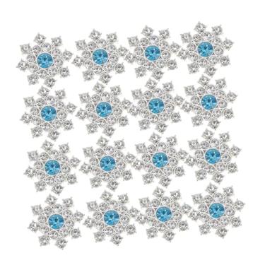 Imagem de TEHAUX 30 Unidades strass jóias decoração costura em miçangas botões metálicos ornamento botão flatback botão de vestido de noiva cristal pingente Material decorar decorações