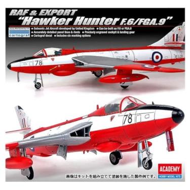 Imagem de Avião de Caça para Montar Hawker Hunter F.6/FGA.9 1:48 A12312 Airfix