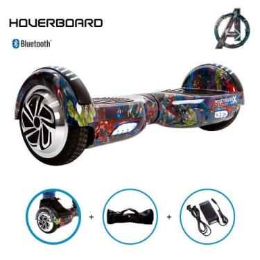 Imagem de Hoverboard 6,5 Avengers Hoverboard Bluetooth Com Bolsa