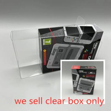Imagem de Caso de exibição clara para Nintendo 3DS XL  Pet Box Protector  caixas de exposição  Shell  Edição