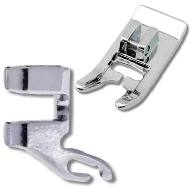 Imagem de Kit Calcador Sapata Zig Zag 4mm 155962 + Haste Adaptador Estreito 155964-NAC Para Maquinas Domesticas