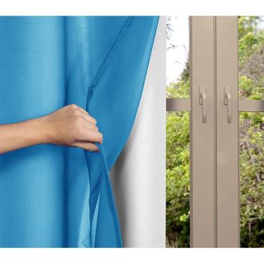 Imagem de Cortina Blackout Pvc Com Voil Liso 1,80 M X 2,80 M