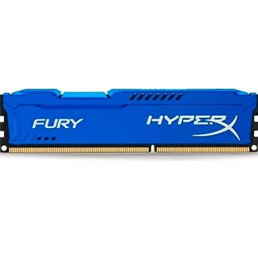 Imagem de Kingston HyperX FURY 8GB 1600MHz DDR3 CL10 DIMM - Azul (HX316C10F/8)
