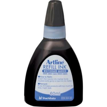 Imagem de Tinta de refil Artline (ESK-50A, PRETO) para marcadores de ponta grande Artline 5109A, Plus 500A, 509A, 550A e 5100A marcadores de quadro branco