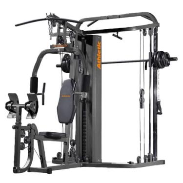 Imagem de Estação Funcional Trainer Athletic 2400MS Com 67,5kg +40 exercícios