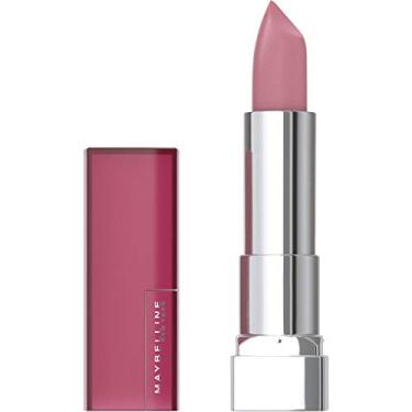 Imagem de Maybelline New York Color Sensational Creamy Matte Lip Color, Blushing Pout 0,15 oz (Pacote de 2)