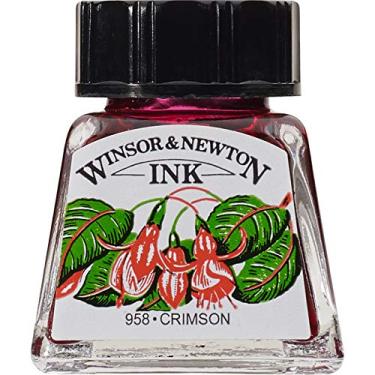 Imagem de Winsor & Newton Drawing Inks Tinta para Desenho, Vermelho (Crimson), 14 ml
